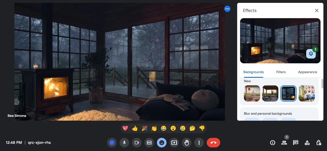 How To Change Your Google Meet Background